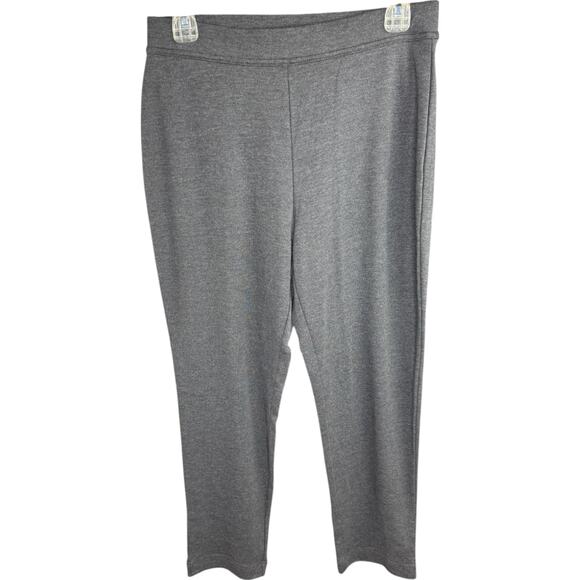 Hasting & Smith Petite Slim Leg Pants Gray Petite M NWT Stretch Comfort Pull-On - Picture 1 of 9